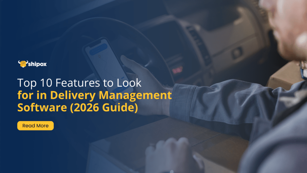 delivery management software features